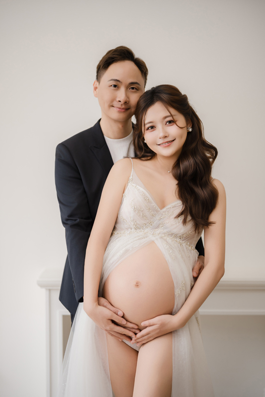 SJwedding鯊魚婚紗婚攝團隊水牛在好拍市集拍攝的孕婦寫真” width=
