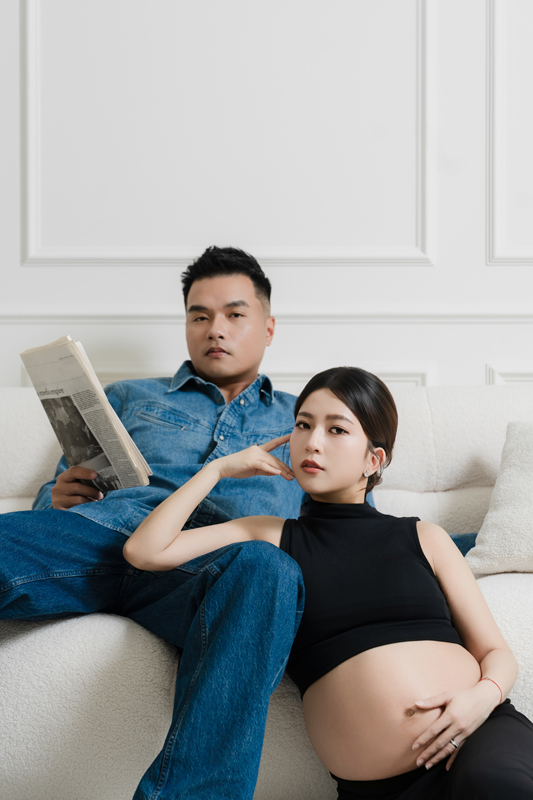 SJwedding鯊魚婚紗婚攝團隊水牛在MON AMIE STUDIO拍攝的孕婦寫真”
