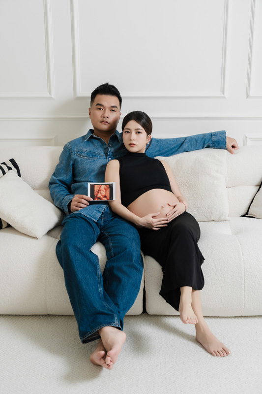 SJwedding鯊魚婚紗婚攝團隊水牛在MON AMIE STUDIO拍攝的孕婦寫真”