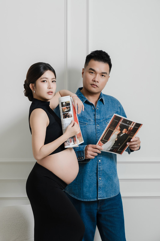 SJwedding鯊魚婚紗婚攝團隊水牛在MON AMIE STUDIO拍攝的孕婦寫真”
