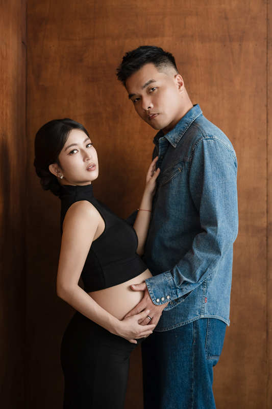 SJwedding鯊魚婚紗婚攝團隊水牛在MON AMIE STUDIO拍攝的孕婦寫真”