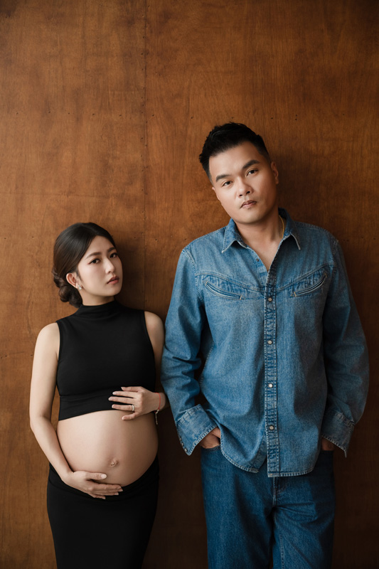 SJwedding鯊魚婚紗婚攝團隊水牛在MON AMIE STUDIO拍攝的孕婦寫真”