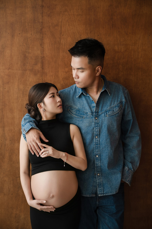 SJwedding鯊魚婚紗婚攝團隊水牛在MON AMIE STUDIO拍攝的孕婦寫真”
