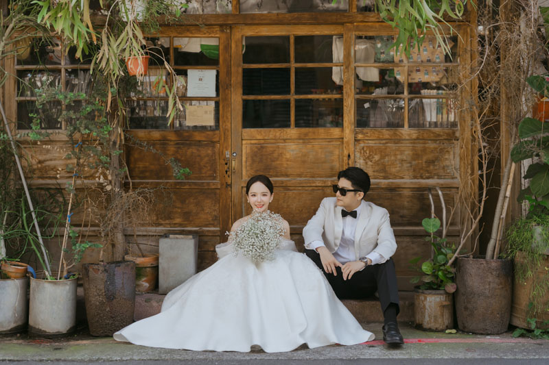 SJwedding鯊魚婚紗婚攝團隊雨翰在台北拍攝的自助婚紗” width=
