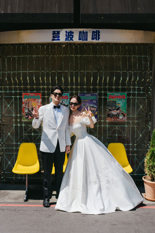 SJwedding鯊魚婚紗婚攝團隊雨翰在台北拍攝的自助婚紗” width=