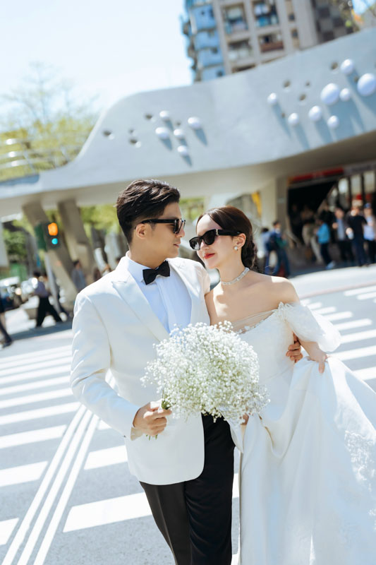 SJwedding鯊魚婚紗婚攝團隊雨翰在台北拍攝的自助婚紗” width=